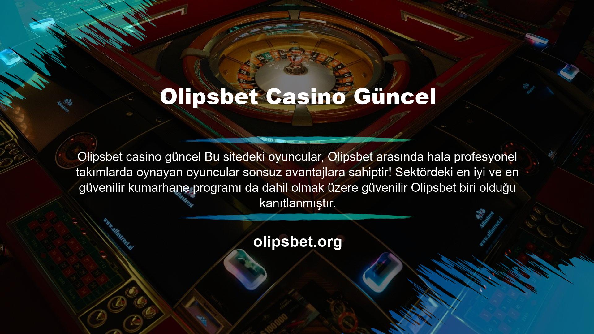 Olipsbet Casino Güncel