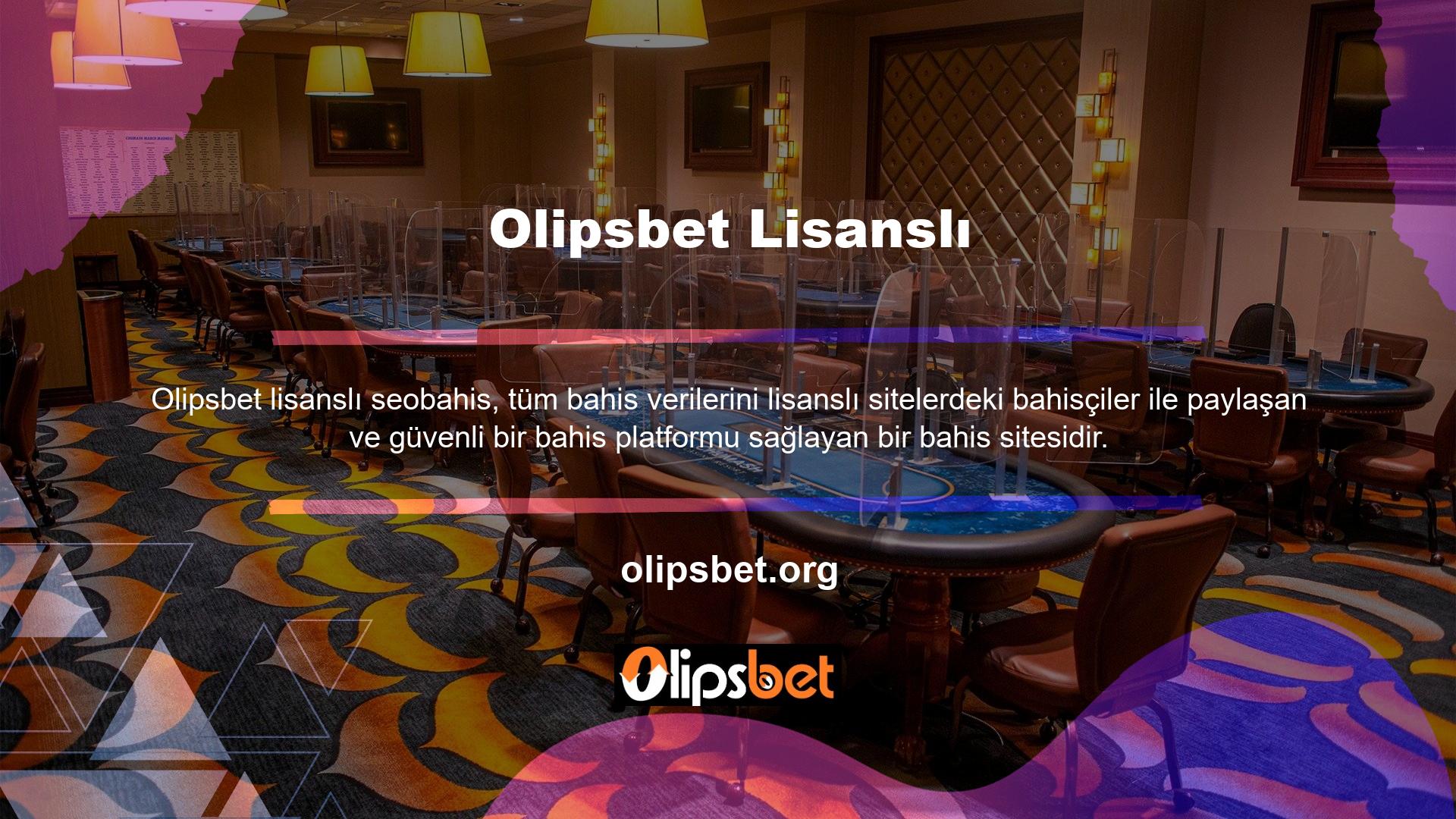 Olipsbet güvenilir bir yasa dışı casino sitesidir ve günümüzde en popüler sitelerden biri haline gelmiştir
