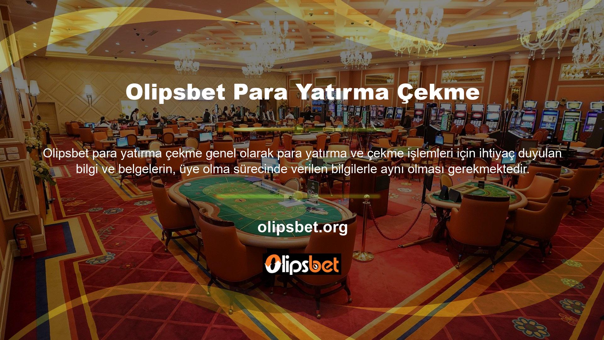 Olipsbet kaydolduktan sonra hesabınızın gerçekliğini onaylamanız istenecektir